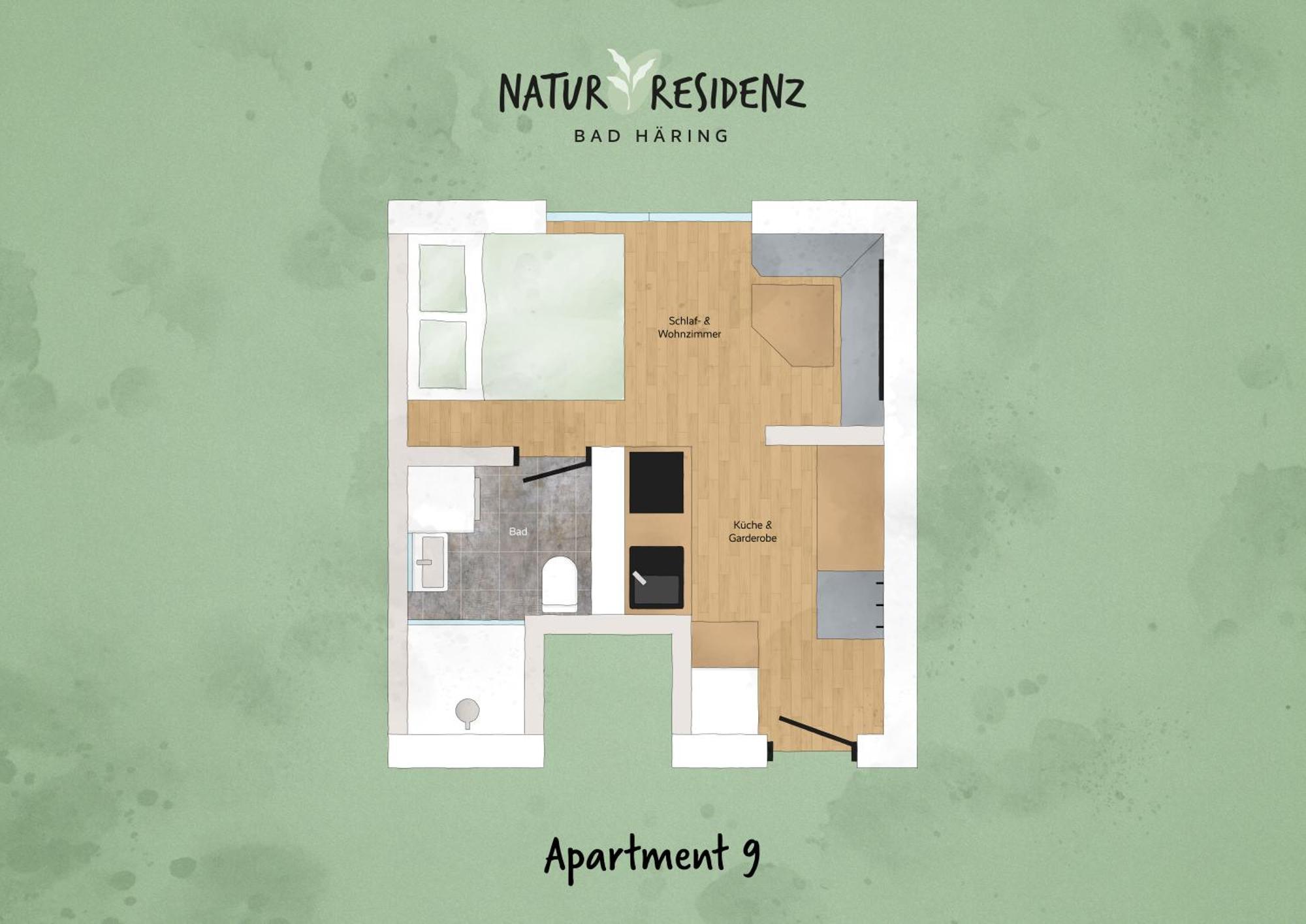 Natur Residenz Bad Häring Kültér fotó