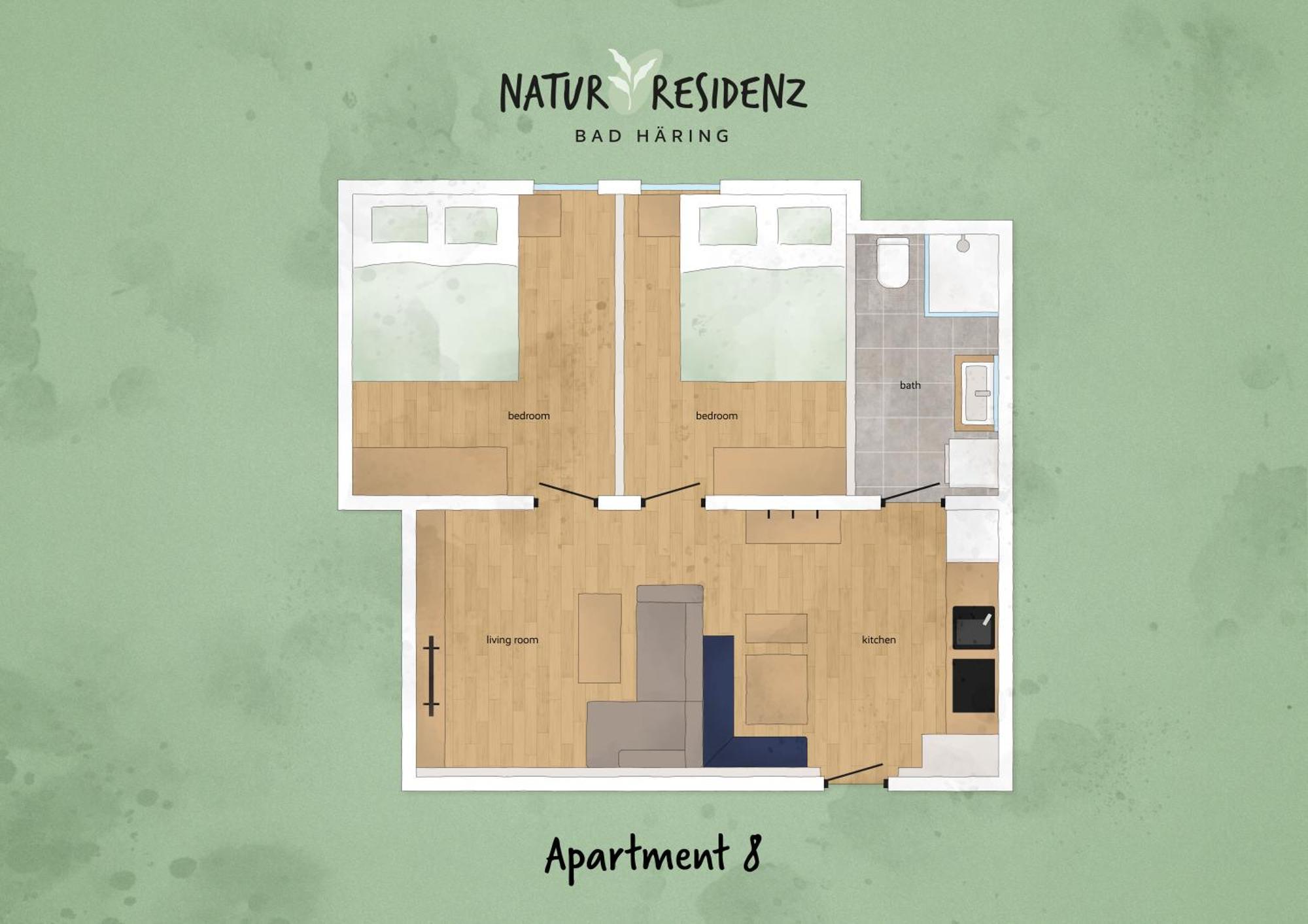 Natur Residenz Bad Häring Kültér fotó