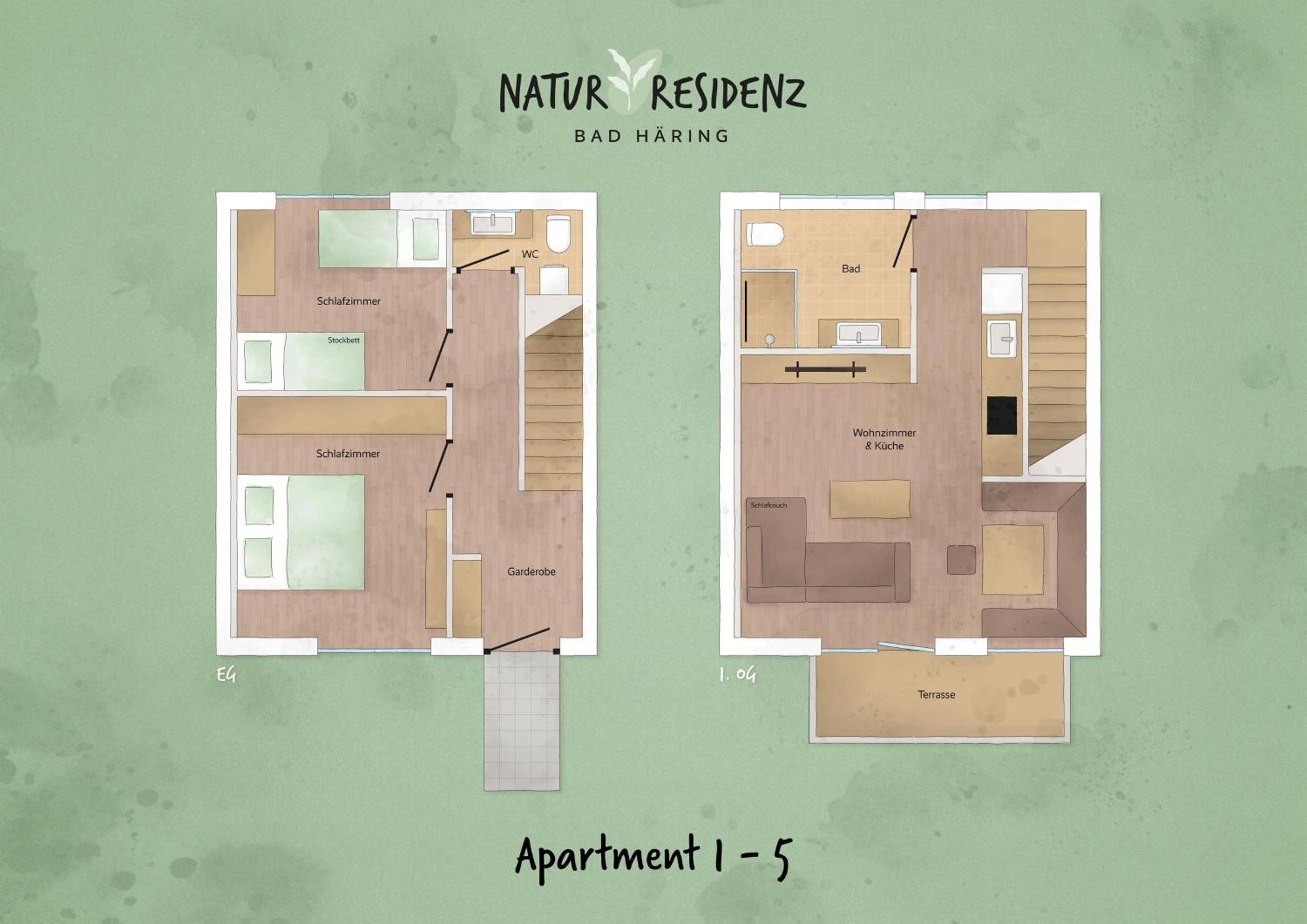Natur Residenz Bad Häring Kültér fotó